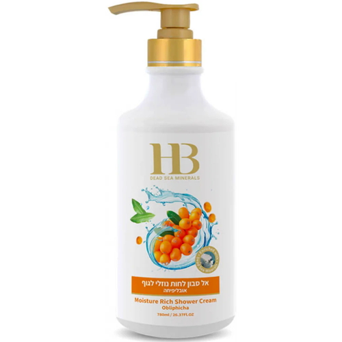 Увлажняющий крем-гель для душа Health&Beauty Облепиха, 780 мл