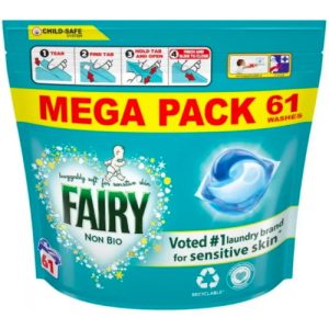 Капсулы для стирки Fairy Non-Bio 61 шт