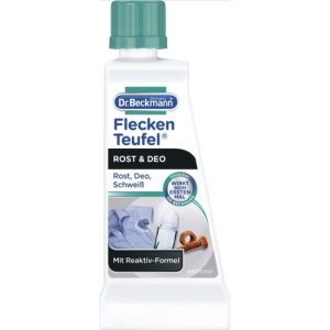Специальный пятновыводитель Dr.Beckmann Эксперт: ржавчина, дезодорант и пот 50 мл