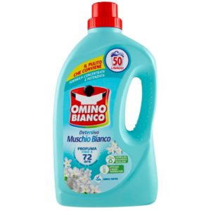 Гель для стирки универсальный Omino Bianco Muschio Bianco 50 стирок 2000 ml