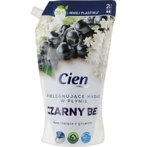 Жидкое мыло с ароматом бузины и глицерином Cien Czarny Bez 1 л