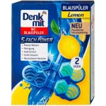 Блок туалета Denkmit WC-Stein Blauspгler Lemon, 2 шт. 96 g