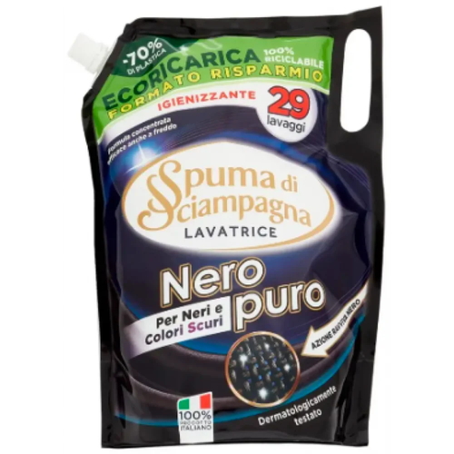 Гель для стирки черного белья Spuma Di Sciampagna Nero Puro 1.3 л, 29 стирок