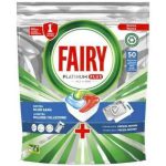Таблетки для посудомоечных машин Fairy Platinum Plus Все-в-одном Свежий травяной бриз, 56 шт