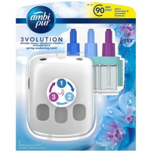 Электрический диффузор освежитель воздуха AmbiPur 3Volution + аромат Lenor весеннее пробуждение