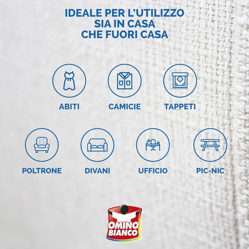 Экспресс-спрей для удаления пятен Omino Bianco Smacchiatore A Secco Express, 125 мл — изображение 2