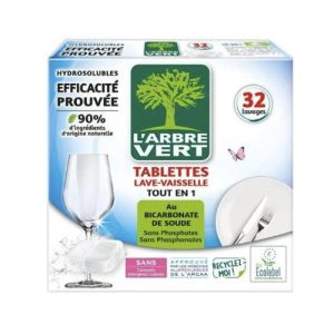 Таблетки для посудомоечных машин L'Arbre Vert All in 1 32 шт
