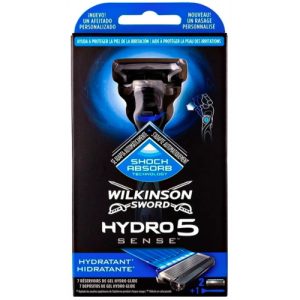 Бритва для бритья Wilkinson Sword Hydro5 Sens, станок +2 сменные лезвия