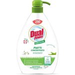 Средство для мытья посуды Dual Power Green Life, концентрат, с дозатором, 1000 мл