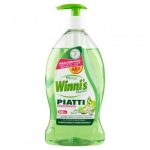Средство для мытья посуды Winni Piatti Concentrato de Fiori Lime, лайм с дозатором, 610 мл