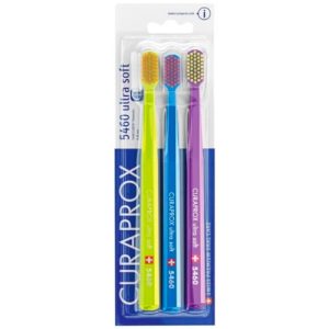 Набор зубных щеток Curaprox 5460 Ultra Soft 3 шт