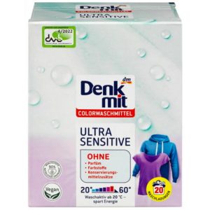 Порошок для стирки Denkmit Color Ultra Sensitive 1,35 кг 20 стирок