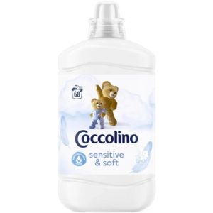 Coccolino ополаскиватель Sensetive & Soft, 1.7 л 68 стирок