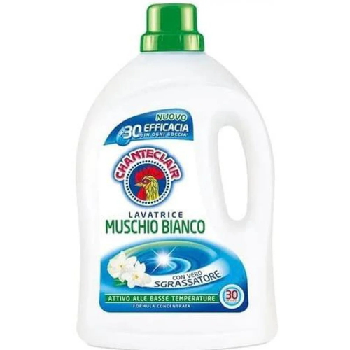 Гель для стирки Chanteclair, универсал, аромат Белый мускус, 1.5 л, 30 стирок