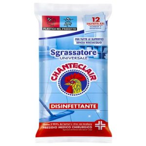 Влажные салфетки для уборки полов Chanteclair Salviette Disinfettante XXL 12 шт