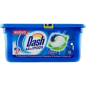Капсулы для стирки Dash All in 1 Classico 27 капсул