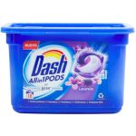 Капсулы для стирки Dash All in 1 Lavanda, 18 капсул