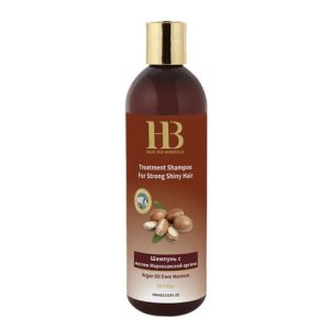 Шампунь Health&Beauty укрепляющий для сухих ломких волос с маслом аргании 400 мл