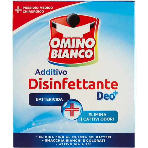 Дезинфицирующий порошок Omino Bianco Additivo Igienizzante Deo 450 г