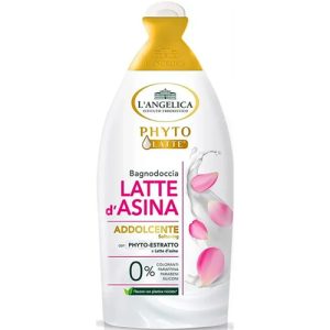 Гель для душа с фитоэкстрактом L'angelica Bath&shower gel Phytolatte Latte d'Asina 450 мл
