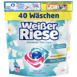 Капсулы для стирки универсальные Weisser Riese Universal Trio-Caps AromaTherapie Lotos & Mondelol 40 капсул