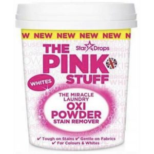 Отбеливающий порошок белого The Pink Stuff Laundry Oxi Whites 1 кг