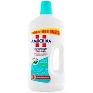 Средство для мытья полов дезинфицирующее Amuchina Алоэ Вера 1500 мл