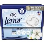 Капсулы для стирки Lenor All In 1 Cotton & Tiare Flower 14 шт