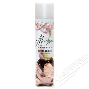 Освежитель воздуха 285мл Крем-Брюле МЕЛОДИЯ АРОМАТОВ