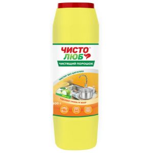Порошок чистящий 400г Яблоко Чистолюб