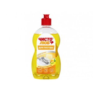 Средство для мытья посуды Сочный лимон 0,5л Чистолюб
