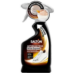 Пена Salton для очищения белой обуви, подошв и рантов 200мл 1 шт