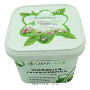 Отбеливатель пятновыводитель Claen Home 1кг 1 шт