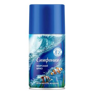 Освежитель воздуха Симфония Морской бриз сменный блок 250мм 1 шт