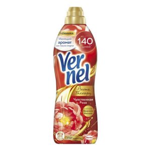 Кондиционер для белья Vernel Ароматерапия Чувственная роза концентрированный 870 мл 1 шт
