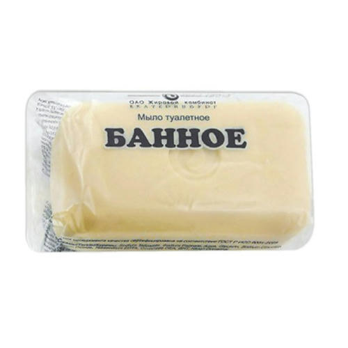 Мыло туалетное банное 150г ЕЖК 1 шт