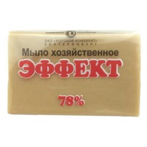 Мыло Эффект хозяйственное 74% 300г ежк 1 шт
