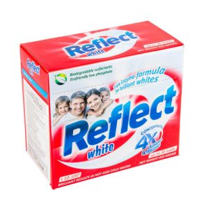 Reflect Порошок стиральный концентрированный для стирки белого и светлого белья White 650г 1 шт