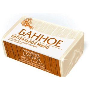 Туалетное мыло Банное 160 гр 1 шт