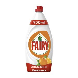 Средство Fairy Апельсин и лимонник для мытья посуды 900 мл 1 шт