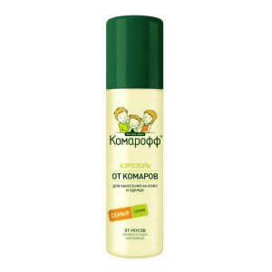 Аэрозоль Комарофф от укусов насекомых 150 мл 1 шт