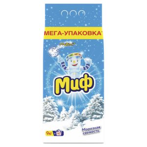 Порошок стиральный МИФ Автомат Морозная Свежесть, 9кг 1 шт