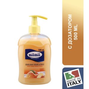 Жидкое мыло MilMil с ароматом йогурта и персика 1 шт
