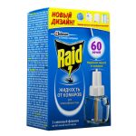 Жидкость для электрофумигатора Raid от комаров 60 ночей сменный флакон 1 шт
