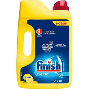 Чистящее средство Finish Classic Лимон для посудомоечных машин 2,5 кг 1 шт