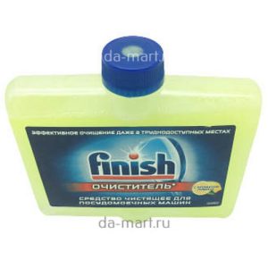 Средство чистящее Finish для посудомоечных машин с ароматом лимона 250мл 1 шт