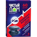 Ловушка для тараканов Чистый дом 6 шт 1 шт