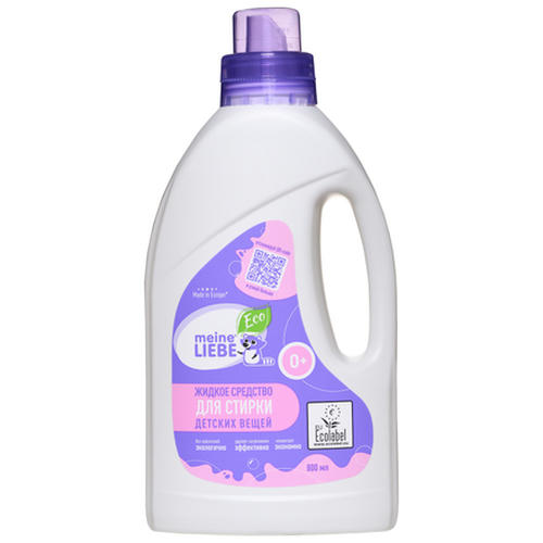 Meine Liebe, Жидкое средство для стирки детских вещей, 800 мл
