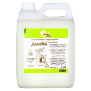 Милин дом, Гель для стирки «Домовой», без аромата, 5 л