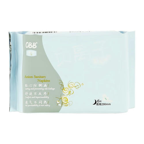 Прокладки классические `OBB` night 6 шт